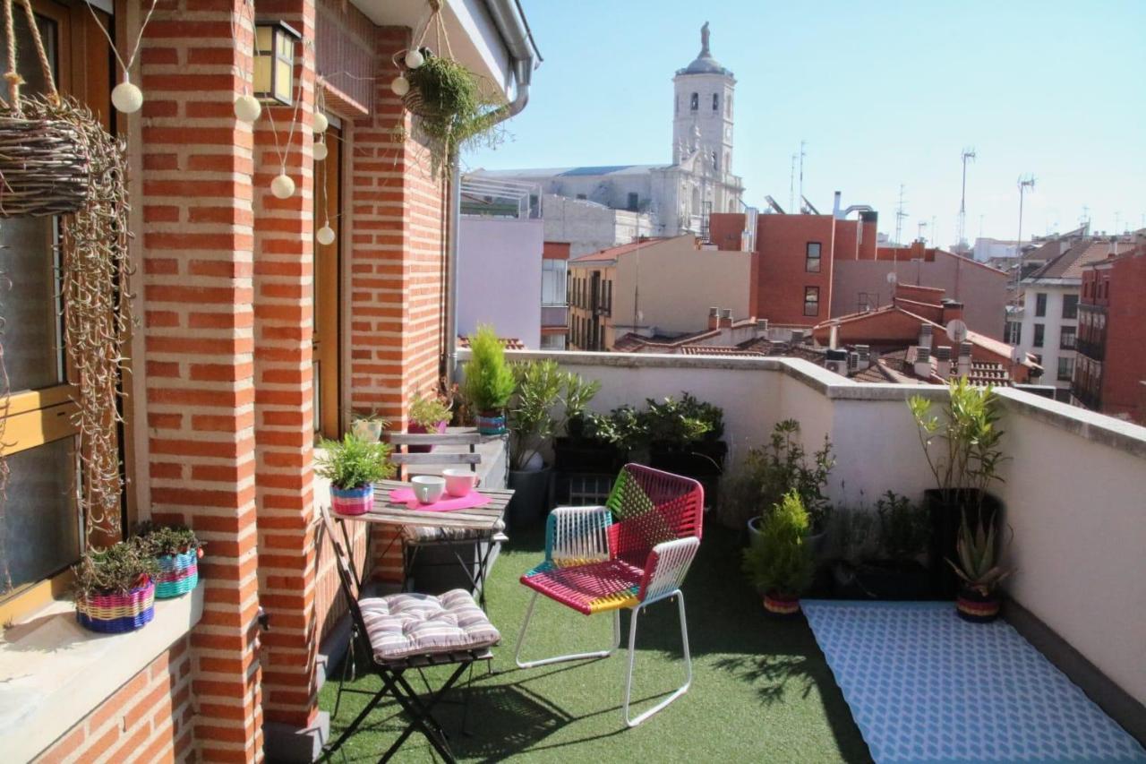 El Atico De Valladolid - Centro - Terraza - Wifi Eksteriør billede